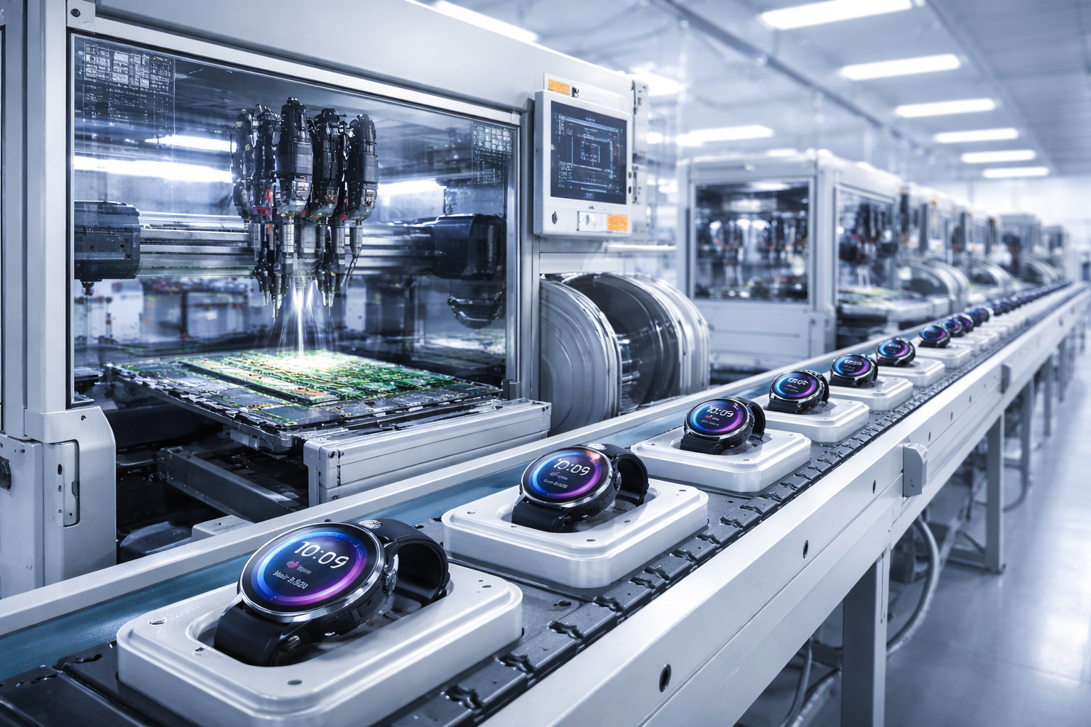 Factory production line